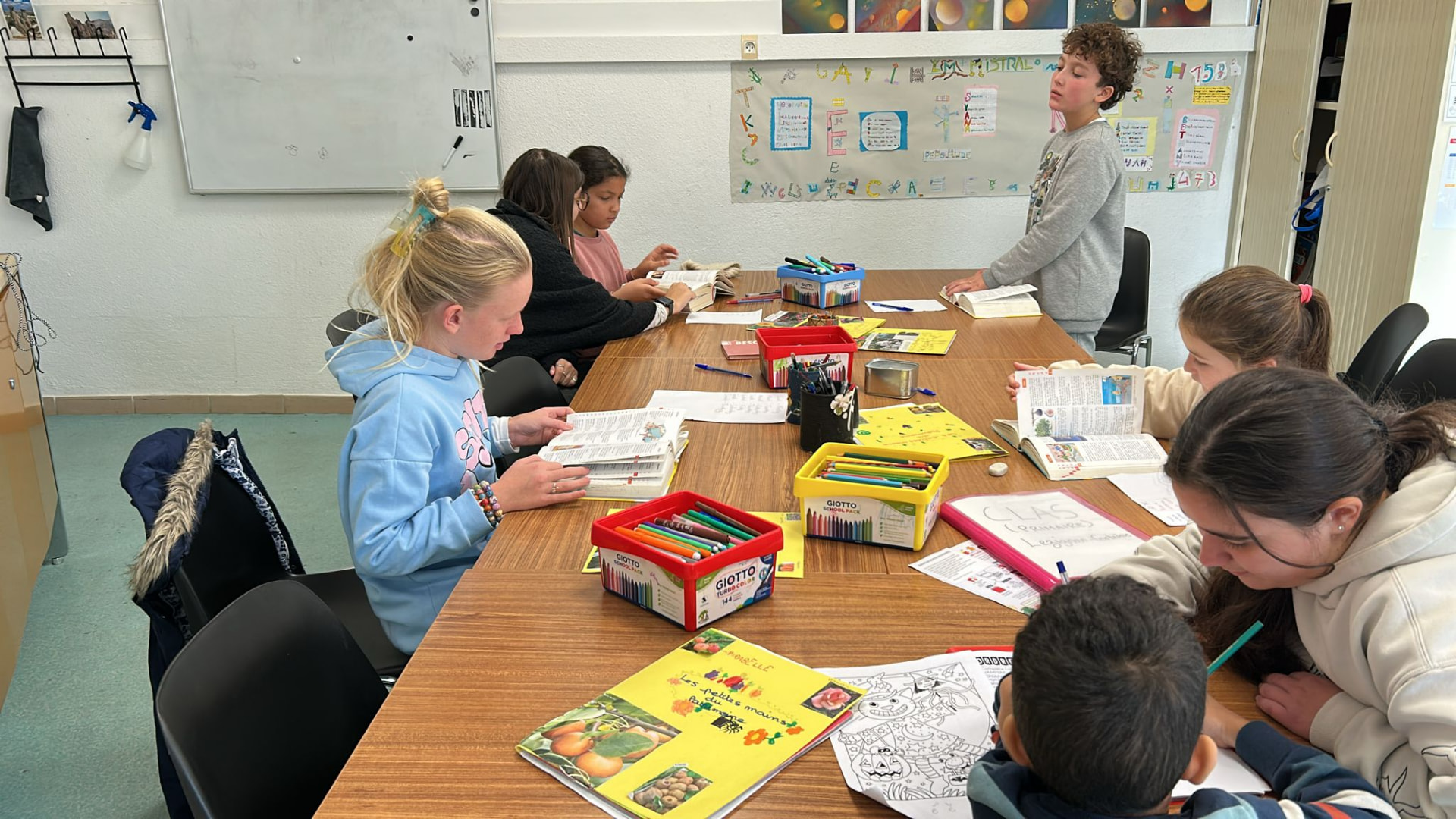 Atelier lecture et créativité, CLAS primaire